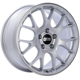 BBS CH-R 19x8.5 5x112 ET48 Brilliant Silver Polished Rim Protector Wheel -82mm PFS/Clip Required