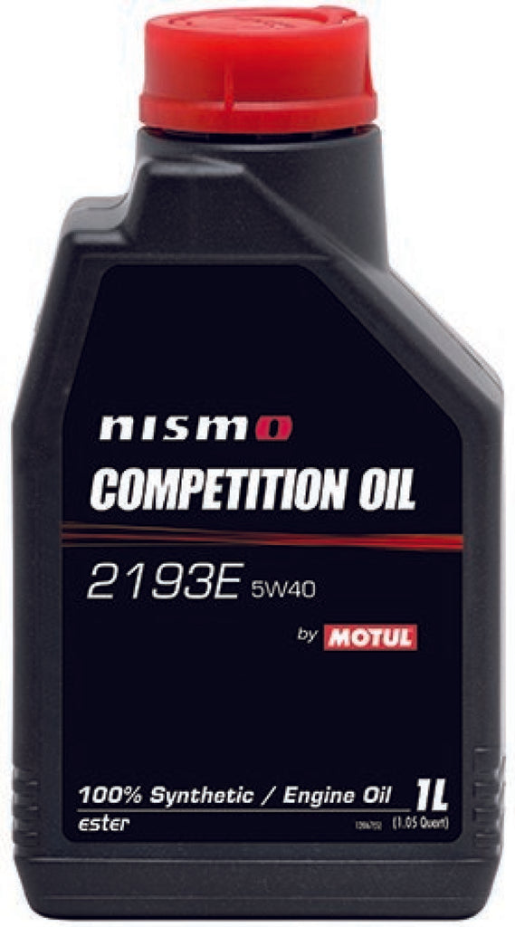 Motul Nismo Competition Oil 2193E 5W40 1L - Case of 6