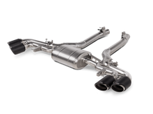 गैलरी व्यूवर में इमेज लोड करें, Akrapovic 2020+ BMW X5M (F95)/X6M (F96) Slip-On Line (Titanium) w/Carbon Fiber Titanium Tips