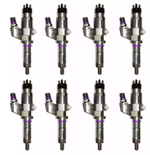 Load image into Gallery viewer, Exergy 01-04 Chevy Duramax LB7 Reman SAC 60% Over Injector (Set of 8)