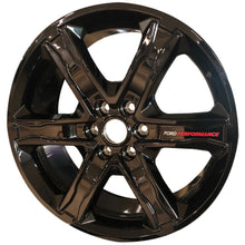 Cargar imagen en el visor de la galería, Ford Racing 19-21 Ranger 18x8in 4 Wheel Kit w/TPMS - Gloss Black w/ Machined Face