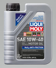 Load image into Gallery viewer, LIQUI MOLY 1L MoS2 Anti-Friction Motor Oil 10W40 - Single
