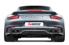 Carica l&#39;immagine nel visualizzatore di Gallery, Akrapovic 16-17 Porsche 911 Turbo/Turbo S (991.2) Rear Carbon Fiber Diffuser - Matte