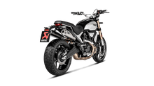 Load image into Gallery viewer, Akrapovic Slip-On Exhaust Ducati Scrambler 1100 2018-2021 - (MPN # S-D11SO4-HBFGT) - 2to4wheels