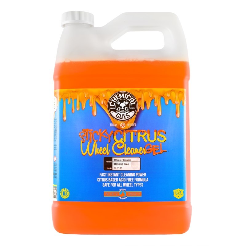 Chemical Guys Sticky Citrus Wheel & Rim Cleaner Gel - 1 Gallon (P4)