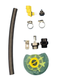 DeatschWerks DW650iL Series 650LPH In-Line External Fuel Pump Universal Install Kit