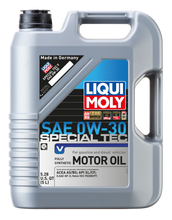 Carica l&#39;immagine nel visualizzatore di Gallery, LIQUI MOLY 5L Special Tec V Motor Oil 0W30 - Case of 4