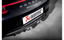 गैलरी व्यूवर में इमेज लोड करें, Akrapovic 16-17 Porsche 911 Carrera S/4/4S/GTS (991.2) Rear Carbon Fiber Diffuser - Matte