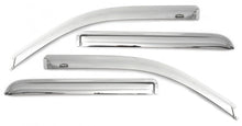 Load image into Gallery viewer, AVS 07-18 Jeep Patriot Ventvisor Outside Mount Front &amp; Rear Window Deflectors 4pc - Chrome