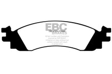 Load image into Gallery viewer, EBC 10-12 Ford Taurus 3.5 Twin Turbo SHO Greenstuff Front Brake Pads