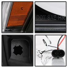 Carica l&#39;immagine nel visualizzatore di Gallery, Spyder 05-07 Jeep Grand Cherokee - Light Bar Projector Headlights - Black - PRO-YD-JGC05V2-LB-BK