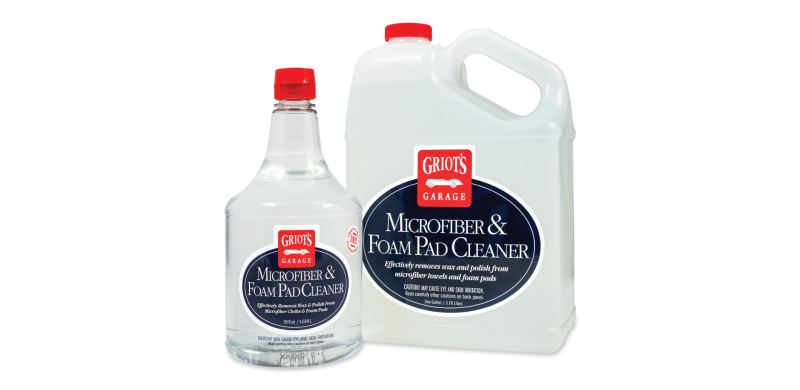 Griots Garage Microfiber & Foam Pad Cleaner - 35oz w/o Sprayer - Case of 6