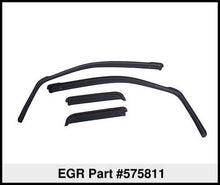 Cargar imagen en el visor de la galería, EGR 05+ Nissn Frontier Crew Cab In-Channel Window Visors - Set of 4