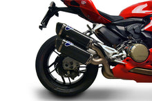 गैलरी व्यूवर में इमेज लोड करें, Termignoni Force Stainless / Carbon Dual Slip-On for Ducati Panigale 959 (2016-18) - (MPN # D16908040ICC)