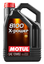 Load image into Gallery viewer, Motul 8100 Full Synthetic Engine Oil 10W60 X-POWER - ACEA A3/B4 API SM