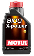 Cargar imagen en el visor de la galería, Motul 8100 Full Synthetic Engine Oil 10W60 X-POWER - ACEA A3/B4 API SM