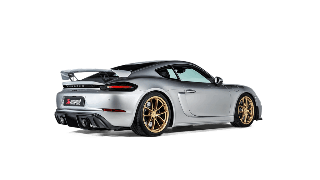 Akrapovic 2020+ Porsche Cayman GT4 (718) Slip-On Race Line (Titanium) (Req Tips) - 2to4wheels