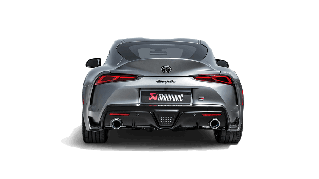 Akrapovic 2019 Toyota Supra (A90) Slip-On Line (Titanium) - S-TY/T/1H - 2to4wheels