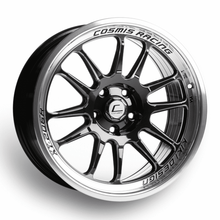 Load image into Gallery viewer, COSMIS Racing Wheels - XT-206R Black w/ Machined Lip Wheel 17x8 +30mm 5x114.3 - 2to4wheels