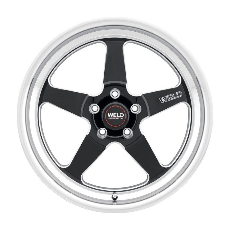 Weld 15x10 Ventura Drag 5x114.3 ET25 BS6.50 Gloss BLK MIL DIA 78.1