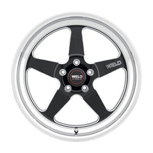 Load image into Gallery viewer, Weld 17x10 Ventura Drag 5x112 ET40 BS7.1 Gloss BLK MIL DIA 78.1