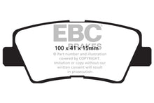Load image into Gallery viewer, EBC 09-11 Hyundai Azera 3.3 Yellowstuff Rear Brake Pads