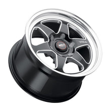 Load image into Gallery viewer, Weld 17x10 Ventura 6 Drag 6x135 ET43 BS7.25 Gloss BLK MIL DIA 87.1