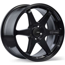 गैलरी व्यूवर में इमेज लोड करें, Enkei T6R 17x8 45mm Offset 5x100 Bolt Pattern 72.6 Bore Gloss Black Wheel