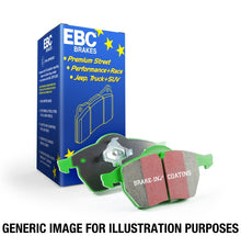 Load image into Gallery viewer, EBC 10+ BMW 535i 3.0 Turbo (F10) Greenstuff Front Brake Pads
