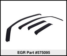 गैलरी व्यूवर में इमेज लोड करें, EGR 07-12 Toyota Tundra Dbl Cab In-Channel Window Visors - Set of 4 - Matte