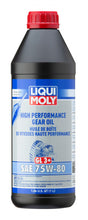 Load image into Gallery viewer, LIQUI MOLY 1L High Performance Gear Oil (GL3+) SAE 75W80 - Case of 6
