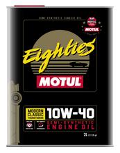 गैलरी व्यूवर में इमेज लोड करें, Motul 10W40 Classic Eighties Oil - 10x2L