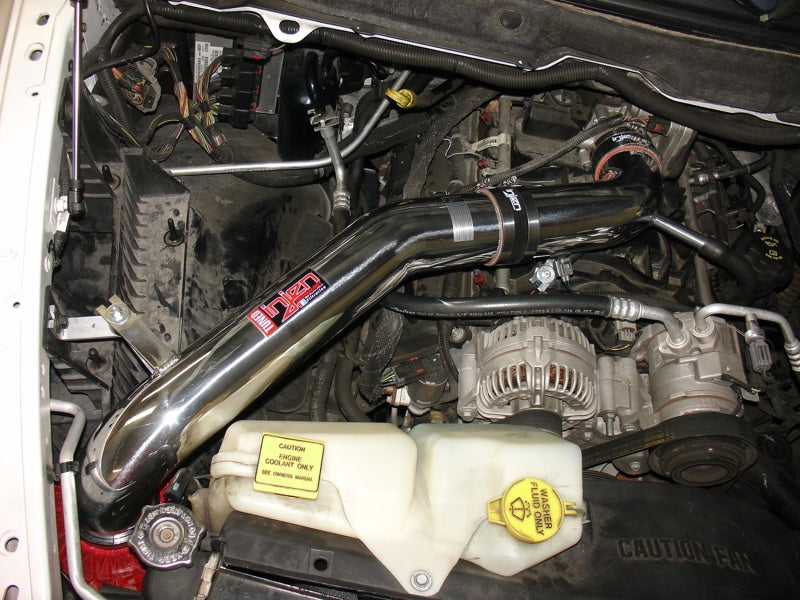 Injen 03-08 Dodge Ram 5.7L V8 Hemi Wrinkle Black Power-Flow Air Intake System
