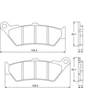 Load image into Gallery viewer, Accossato Brake Pads Kit for Motorcycle, Made In Italy Compound # AGPA92 - 2to4wheels