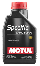 Load image into Gallery viewer, Motul 1L OEM Synthetic Engine Oil SPECIFIC 508 00 509 00 - 0W20 - Single