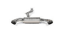 Carica l&#39;immagine nel visualizzatore di Gallery, Akrapovic Evolution Line Cat Back (Titanium) w/Carbon Fiber/Titanium Tips for 2020+ Audi RS Q8 (4M) - 2to4wheels