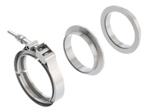 Charger l&#39;image dans la galerie, Borla Universal 3in Stainless Steel 3pc V-Band Clamp w/ Male and Female Flanges