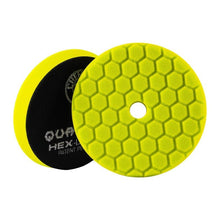 Load image into Gallery viewer, Chemical Guys Hex-Logic Quantum Heavy Cutting Pad - Yellow - 6.5in (P12)