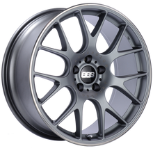 Load image into Gallery viewer, BBS CH-R 20x9 5x120 ET24 Satin Titanium Polished Rim Protector Wheel -82mm PFS/Clip Required