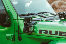 Carica l&#39;immagine nel visualizzatore di Gallery, Rigid Industries 2018 Jeep JL - Cowl Mount Tall Extension Arm Kit