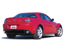 Charger l&#39;image dans la galerie, Borla 03-09 Mazda RX-8 1.3L Single Round Rolled Angle-Cut Cat-Back Exhaust