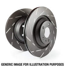 Load image into Gallery viewer, EBC 10-12 Hyundai Santa Fe 2.4 USR Slotted Rear Rotors