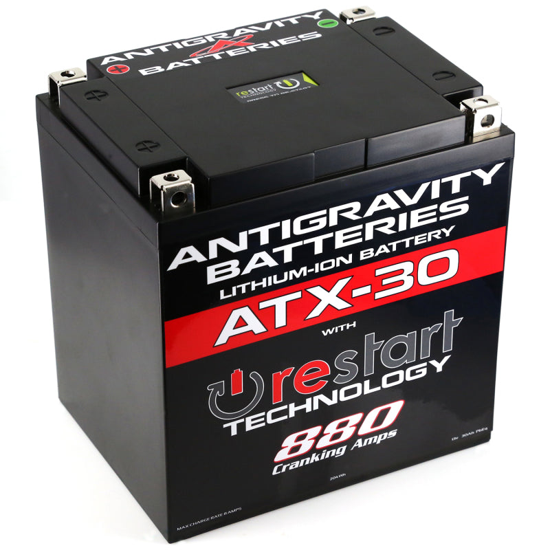 Antigravity YTX30 Lithium Battery w/Re-Start