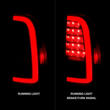 Charger l&#39;image dans la galerie, ANZO 00-06 Toyota Tundra LED Taillights w/ Light Bar Black Housing Smoke Lens