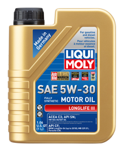 Load image into Gallery viewer, LIQUI MOLY 1L Longlife III Motor Oil 5W30 - Case of 6