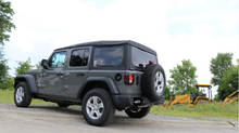 Load image into Gallery viewer, Corsa 18+ Jeep Wrangler JL 2.5in Dual Rear Turn Down Exit Black Touring Axle-Back Exhaust