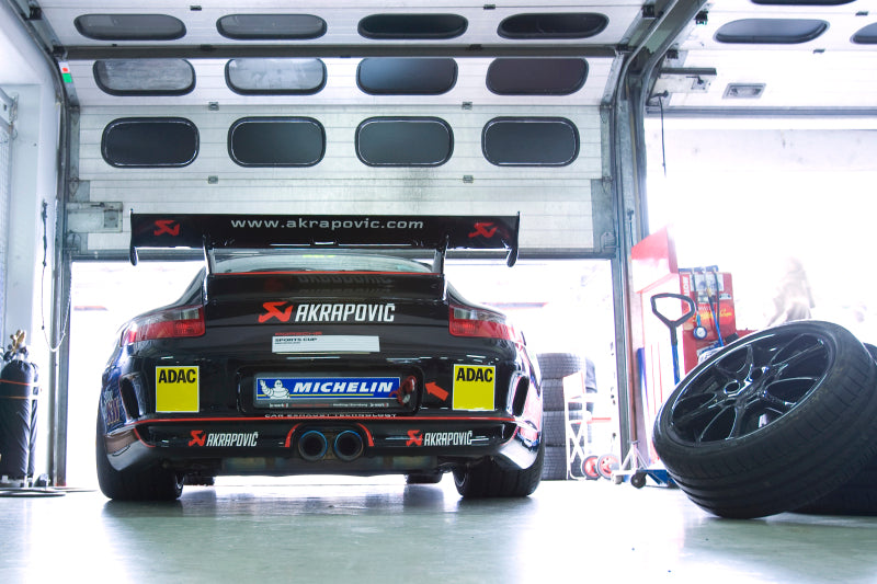 Akrapovic Slip-On Line (Titanium) for 2011-17 Porsche 911 GT3 (991) (Req. Tips) - 2to4wheels
