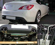 Load image into Gallery viewer, HKS 10+ Genesis 2.0L Turbo Legamax Premium Rear Section Exhaust &amp; Center Pipe Set