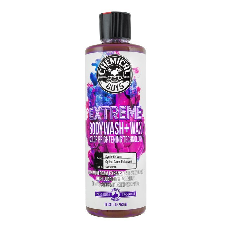 Chemical Guys Extreme Body Wash Soap + Wax - 16oz (P6)