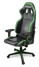 Load image into Gallery viewer, Sparco Game Chair ICON BLK/GRN